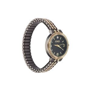 2003 NIB  Jones New York Women's Genuine Diamond Goldtone/Black Analog Watch